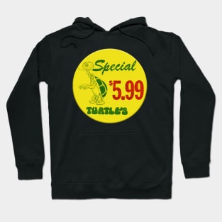 Turtles Records and Tapes - Price Tag Hoodie